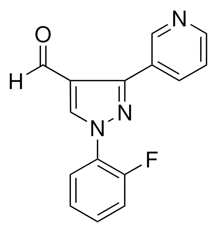 Sigma-Aldrich 1-(2-FLUOROPHENYL)-3-(3-PYRIDINYL)-1H-PYRAZOLE-4-CARBALDEHYDE,AldrichCPR