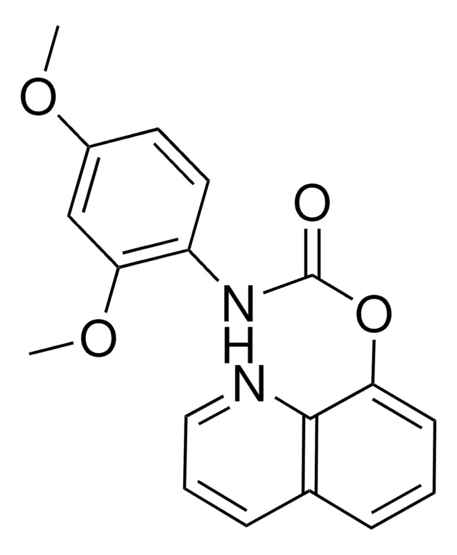 Sigma-Aldrich 8-QUINOLINYL N-(2,4-DIMETHOXYPHENYL)CARBAMATE,AldrichCPR