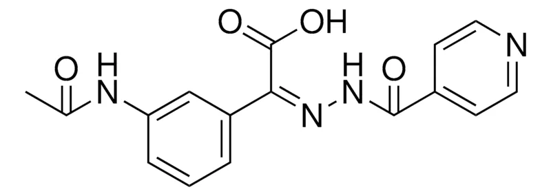 Sigma-Aldrich (3-ACETYLAMINO-PHENYL)-((PYRIDINE-4-CARBONYL)-HYDRAZONO)-ACETIC ACID,AldrichCPR