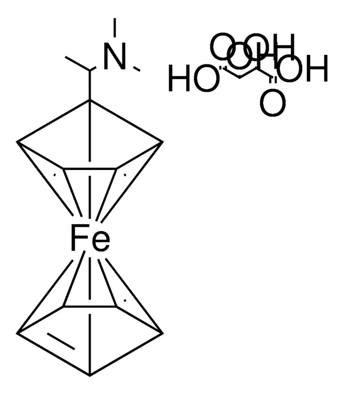 Sigma-Aldrich (S)-1-(DIMETHYLAMINO)ETHYLFERROCENE TARTRATE，AldrichCPR