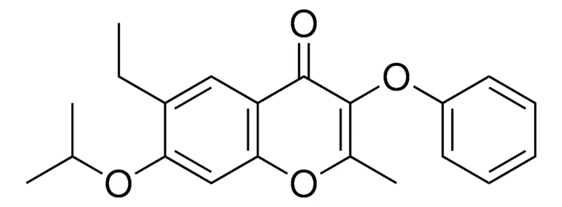 Sigma-Aldrich 6-ETHYL-7-ISOPROPOXY-2-METHYL-3-PHENOXY-CHROMEN-4-ONE,AldrichCPR