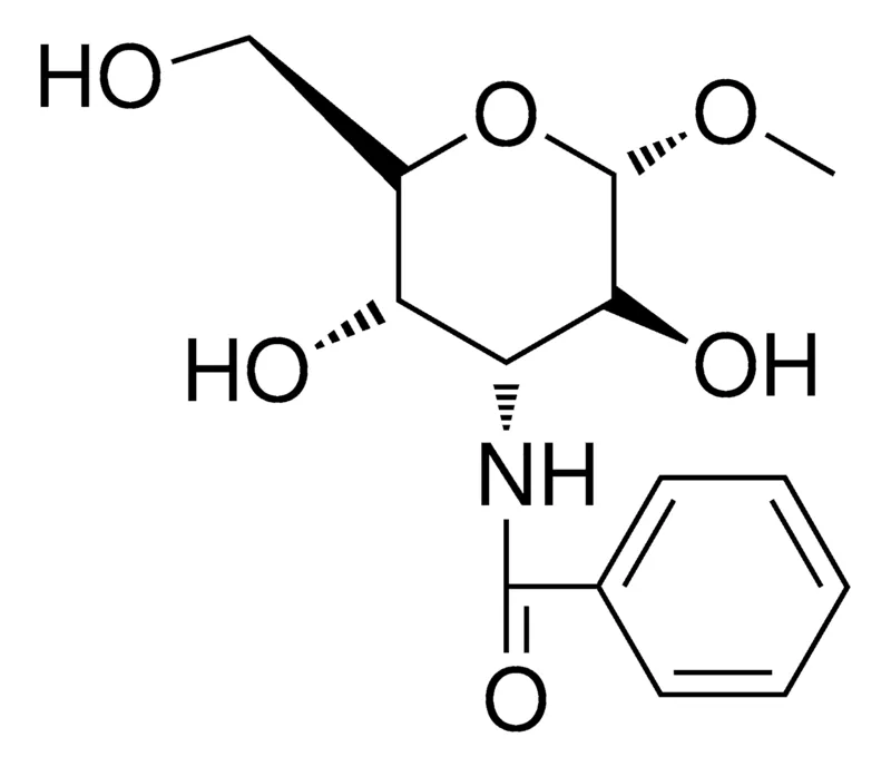 Sigma-Aldrich N-(3,5-DIHYDROXY-2-HYDROXYMETHYL-6-METHOXY-TETRAHYDRO-PYRAN-4-YL)-BENZAMIDE,AldrichCPR