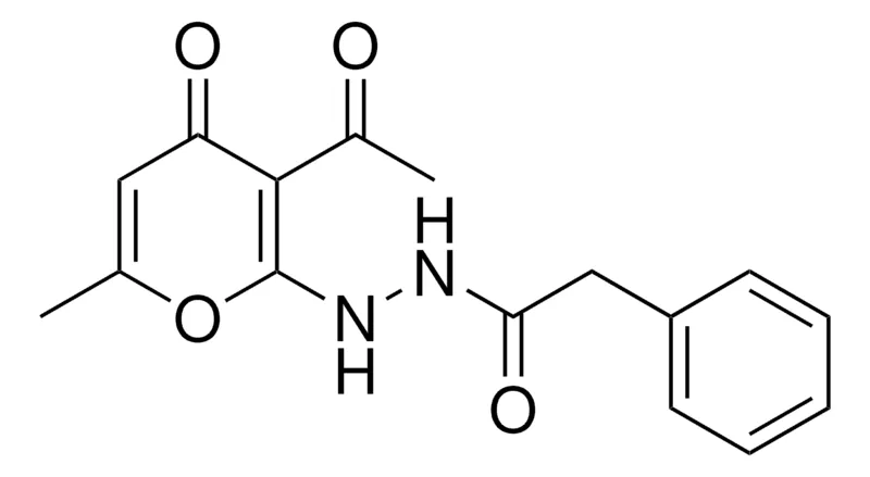 Sigma-Aldrich N'-(3-ACETYL-6-METHYL-4-OXO-4H-PYRAN-2-YL)-2-PHENYLACETOHYDRAZIDE,AldrichCPR
