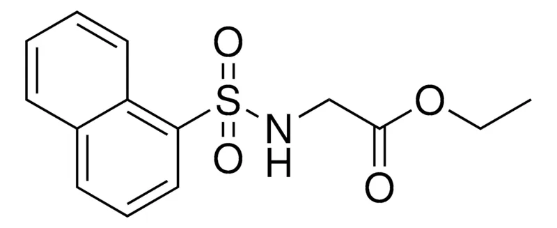 Sigma-Aldrich (NAPHTHALENE-1-SULFONYLAMINO)-ACETIC ACID ETHYL ESTER,AldrichCPR