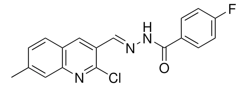 Sigma-Aldrich N'-((2-CHLORO-7-METHYL-3-QUINOLINYL)METHYLENE)-4-FLUOROBENZOHYDRAZIDE,AldrichCPR