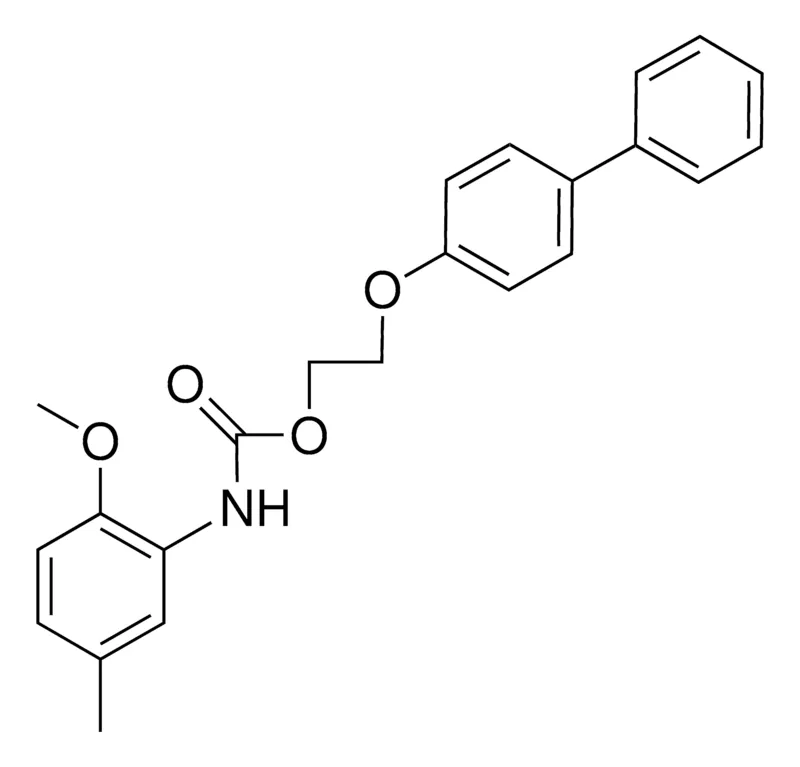 Sigma-Aldrich 2-(4-BIPHENYLYLOXY)ETHYL N-(2-METHOXY-5-METHYLPHENYL)CARBAMATE，AldrichCPR