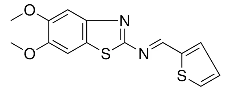 Sigma-Aldrich 5,6-DIMETHOXY-N-(2-THIENYLMETHYLENE)-1,3-BENZOTHIAZOL-2-AMINE,AldrichCPR