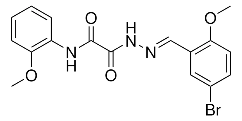 Sigma-Aldrich 2-(2-(5-BROMO-2-METHOXYBENZYLIDENE)HYDRAZINO)-N-(2-METHOXYPHENYL)-2-OXOACETAMIDE,AldrichCPR