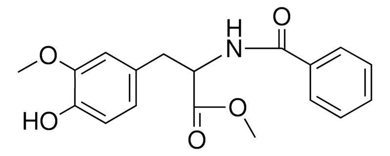 Sigma-Aldrich 2-BENZOYLAMINO-3-(4-HYDROXY-3-METHOXY-PHENYL)-PROPIONIC ACID METHYL ESTER,AldrichCPR
