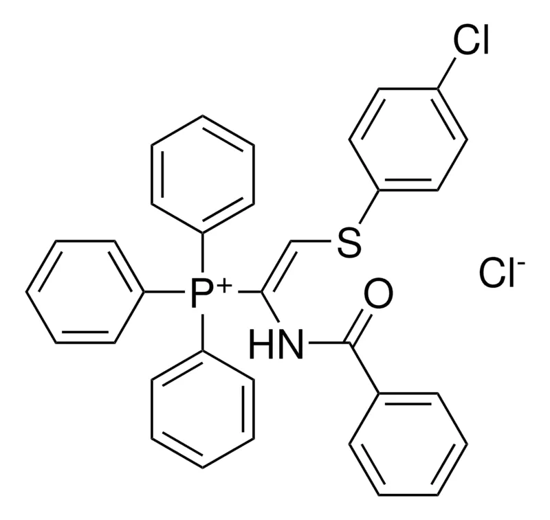 Sigma-Aldrich (1-BENZOYLAMINO-2-(4-CL-PHENYLSULFANYL)-VINYL)-TRIPHENYL-PHOSPHONIUM, CHLORIDE,AldrichCPR