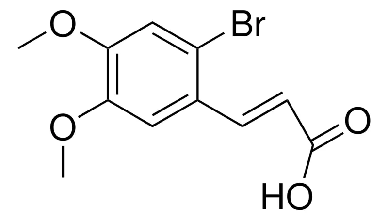Sigma-Aldrich 2-BROMO-4,5-(DIMETHOXY)CINNAMIC ACID,AldrichCPR