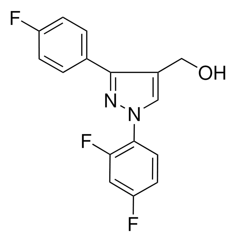 Sigma-Aldrich (1-(2,4-DIFLUOROPHENYL)-3-(4-FLUOROPHENYL)-1H-PYRAZOL-4-YL)METHANOL,AldrichCPR
