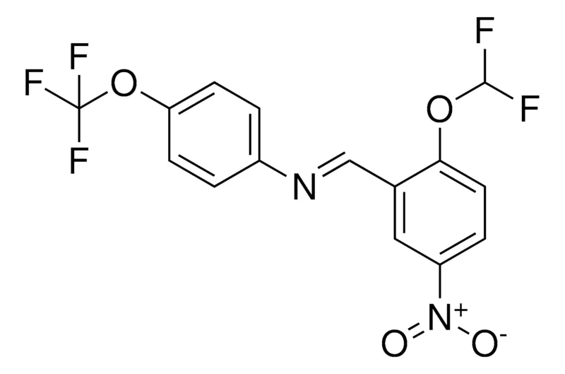 Sigma-Aldrich (2-DIFLUOROMETHOXY-5-NITRO-BENZYLIDENE)-(4-TRIFLUOROMETHOXY-PHENYL)-AMINE,AldrichCPR