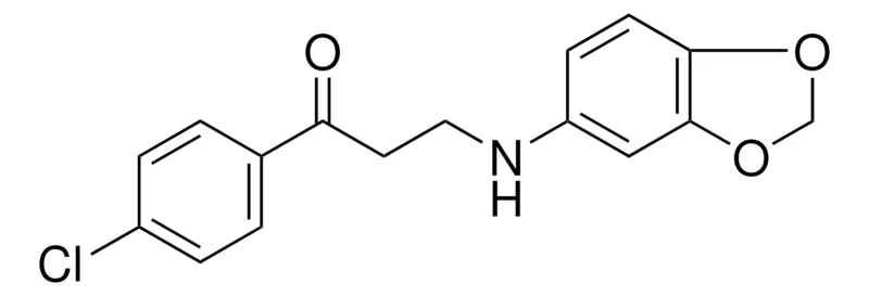 Sigma-Aldrich 3-(1,3-BENZODIOXOL-5-YLAMINO)-1-(4-CHLOROPHENYL)-1-PROPANONE,AldrichCPR