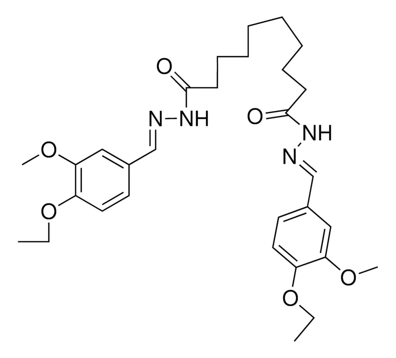 Sigma-Aldrich SEBACIC BIS((4-ETHOXY-3-METHOXYBENZYLIDENE)HYDRAZIDE),AldrichCPR