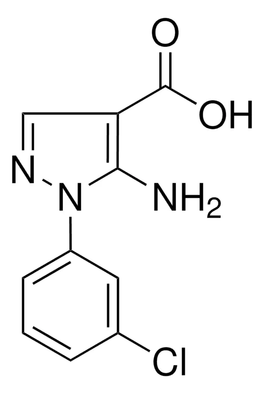 Sigma-Aldrich 5-AMINO-1-(3-CHLOROPHENYL)-1H-PYRAZOLE-4-CARBOXYLIC ACID,AldrichCPR