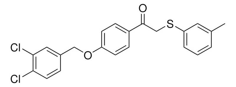 Sigma-Aldrich 1-(4-(3,4-DICHLORO-BENZYLOXY)-PHENYL)-2-M-TOLYLSULFANYL-ETHANONE，AldrichCPR