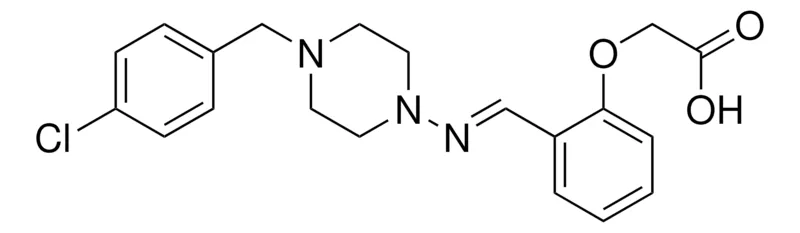 Sigma-Aldrich (2-(((4-(4-CHLOROBENZYL)-1-PIPERAZINYL)IMINO)METHYL)PHENOXY)ACETIC ACID，AldrichCPR
