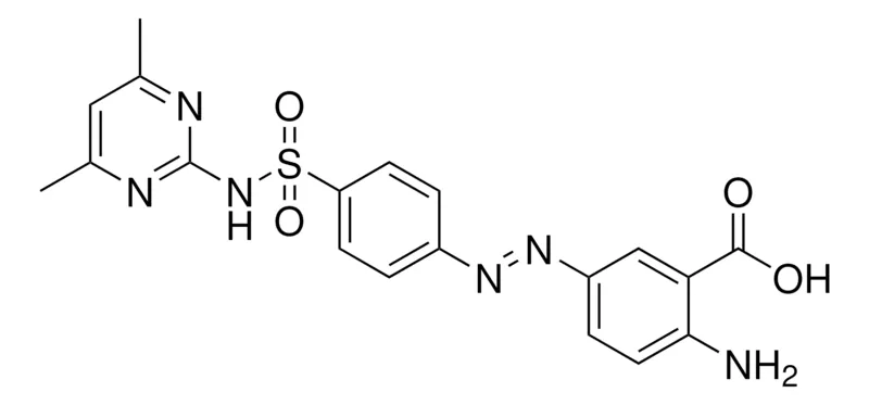 Sigma-Aldrich 2-AMINO-5-((4-(((4,6-DI-ME-2-PYRIMIDINYL)AMINO)SULFONYL)PH)DIAZENYL)BENZOIC ACID，AldrichCPR