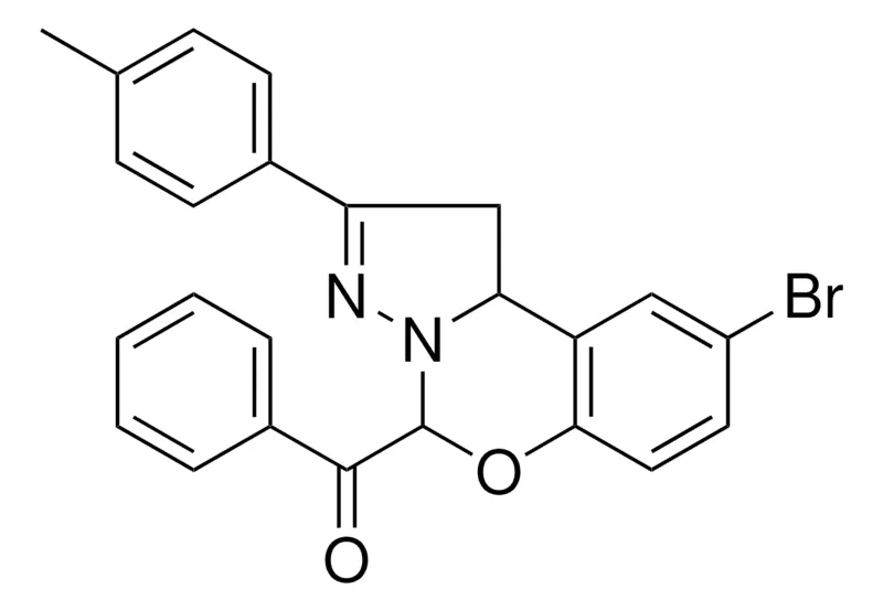 Sigma-Aldrich (8-BR-2-P-TOLYL-1,9B-2H-5-OXA-3,3A-DIAZA-CYCLOPENTA(A)NAPHTHALEN4YL)PH-METHANONE,AldrichCPR