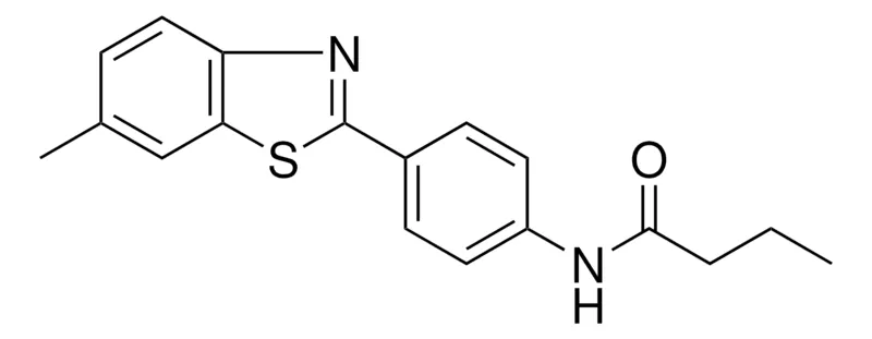 Sigma-Aldrich N-(4-(6-METHYL-1,3-BENZOTHIAZOL-2-YL)PHENYL)BUTANAMIDE,AldrichCPR