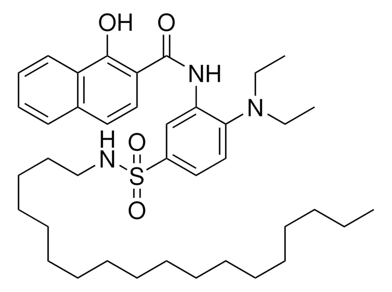 Sigma-Aldrich N-(2-(DIETHYLAMINO)-5-((OCTADECYLAMINO)SULFONYL)PHENYL)-1-HYDROXY-2-NAPHTHAMIDE,AldrichCPR