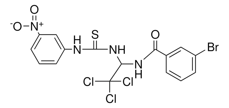 Sigma-Aldrich 3-BROMO-N-(2,2,2-TRICHLORO-1-(3-(3-NITRO-PHENYL)-THIOUREIDO)-ETHYL)-BENZAMIDE,AldrichCPR