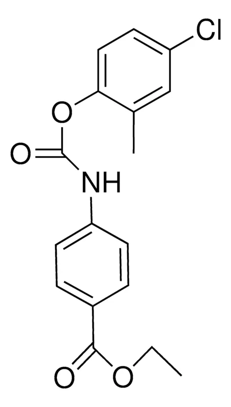 Sigma-Aldrich 4-CHLORO-2-METHYLPHENYL N-(4-(ETHOXYCARBONYL)PHENYL)CARBAMATE,AldrichCPR