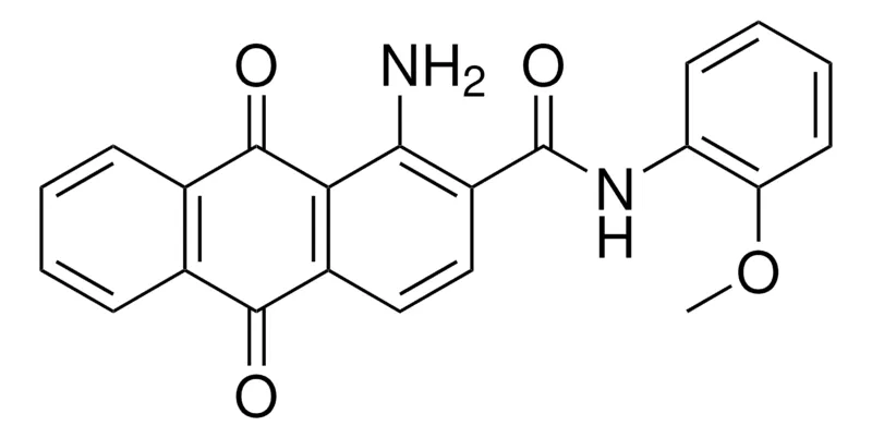 Sigma-Aldrich 1-AMINO-9,10-DIOXO-9,10-2H-ANTHRACENE-2-CARBOXYLIC ACID (2-METHOXY-PHENYL)-AMIDE，AldrichCPR