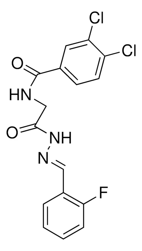 Sigma-Aldrich 3,4-DICHLOROHIPPURIC (2-FLUOROBENZYLIDENE)HYDRAZIDE,AldrichCPR