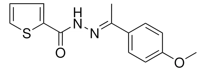 Sigma-Aldrich THIOPHENE-2-CARBOXYLIC ACID (1-(4-METHOXY-PHENYL)-ETHYLIDENE)-HYDRAZIDE,AldrichCPR