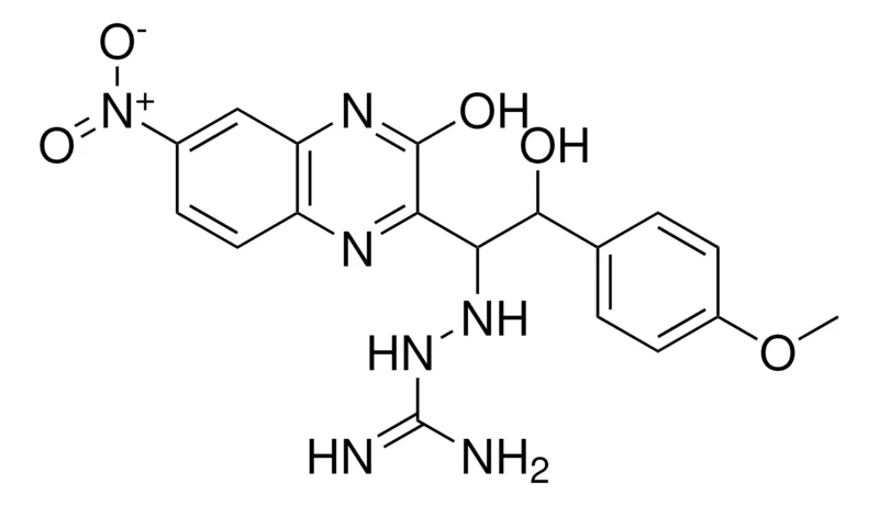 Sigma-Aldrich 2-(2-HO-1-(3-HO-6-NITRO-2-QUINOXALINYL)-2-(4-MEO-PH)ET)HYDRAZINECARBOXIMIDAMIDE,AldrichCPR