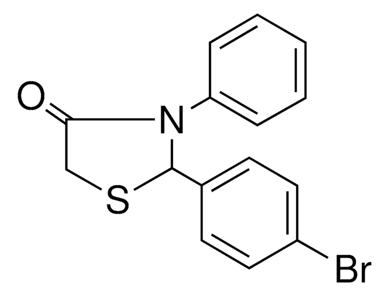 Sigma-Aldrich 2-(4-BROMO-PHENYL)-3-PHENYL-THIAZOLIDIN-4-ONE,AldrichCPR