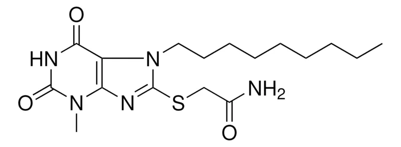 Sigma-Aldrich 2-(3-ME-7-NONYL-2,6-DIOXO-2,3,6,7-TETRAHYDRO-1H-PURIN-8-YLSULFANYL)-ACETAMIDE,AldrichCPR