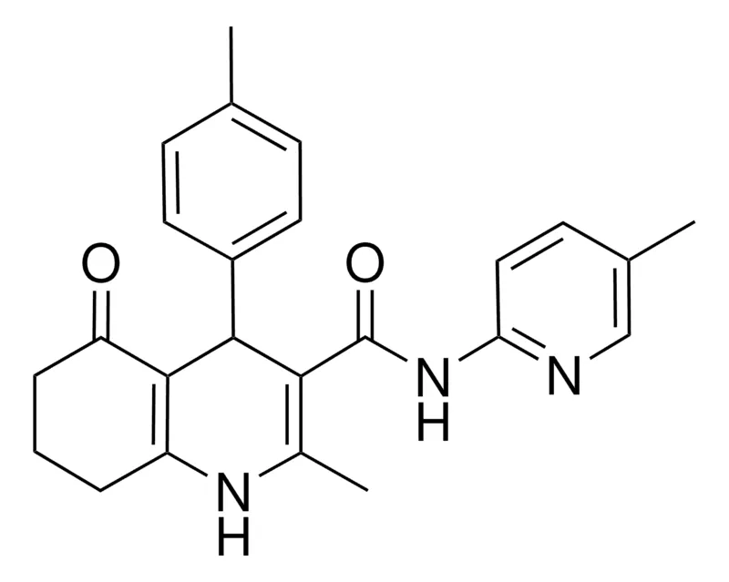 Sigma-Aldrich 2-METHYL-4-(4-METHYLPHENYL)-N-(5-METHYL-2-PYRIDINYL)-5-OXO-1,4,5,6,7,8-HEXAHYDRO-3-QUINOLINECARBOXAMIDE,AldrichCPR