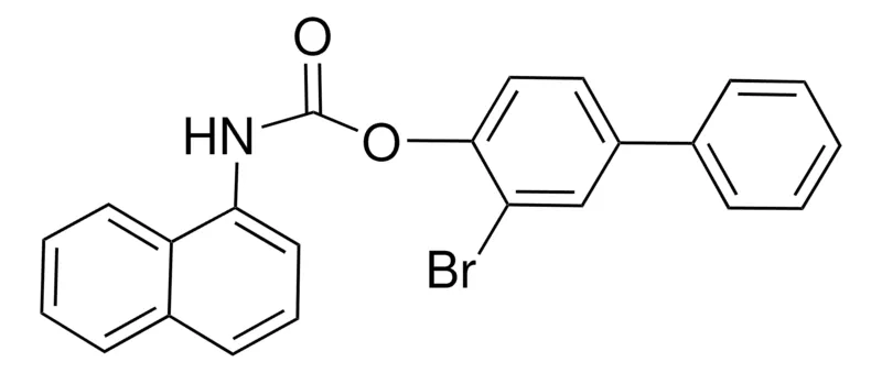 Sigma-Aldrich 3-BROMO-4-BIPHENYLYL N-(1-NAPHTHYL)CARBAMATE,AldrichCPR