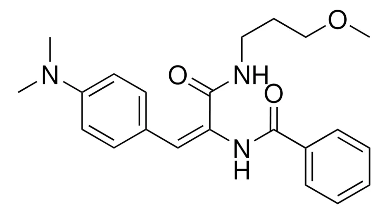 Sigma-Aldrich N-(2-(4-DIMETHYLAMINO-PHENYL)-1-(3-METHOXY-PROPYLCARBAMOYL)-VINYL)-BENZAMIDE,AldrichCPR