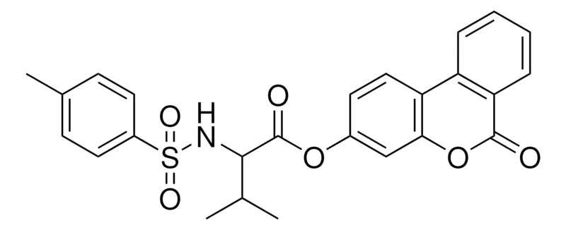 Sigma-Aldrich 3-ME-2-(TOLUENE-4-SULFONYLAMINO)BUTYRIC ACID 6-OXO-6H-BENZO(C)CHROMEN-3-YL ESTER,AldrichCPR