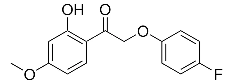Sigma-Aldrich 2-(4-FLUOROPHENOXY)-1-(2-HYDROXY-4-METHOXYPHENYL)ETHANONE,AldrichCPR