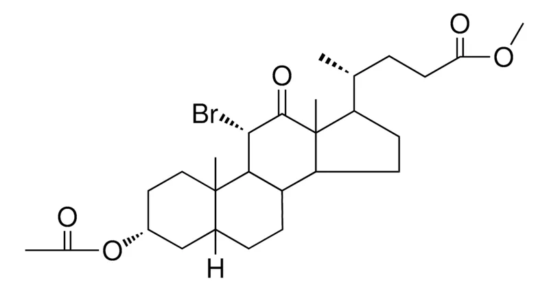 Sigma-Aldrich METHYL 3-ALPHA-ACETOXY-11-ALPHA-BROMO-12-OXO-5-BETA-CHOLAN-24-OATE,AldrichCPR