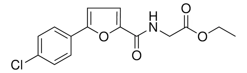 Sigma-Aldrich ((5-(4-CHLORO-PHENYL)-FURAN-2-CARBONYL)-AMINO)-ACETIC ACID ETHYL ESTER,AldrichCPR
