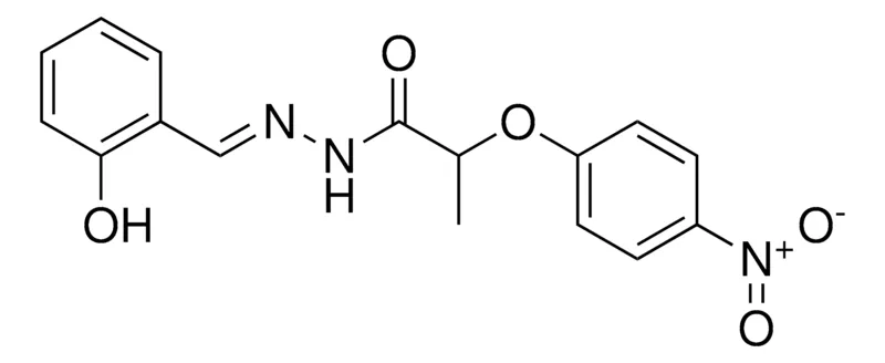 Sigma-Aldrich N'-(2-HYDROXYBENZYLIDENE)-2-(4-NITROPHENOXY)PROPANOHYDRAZIDE，AldrichCPR
