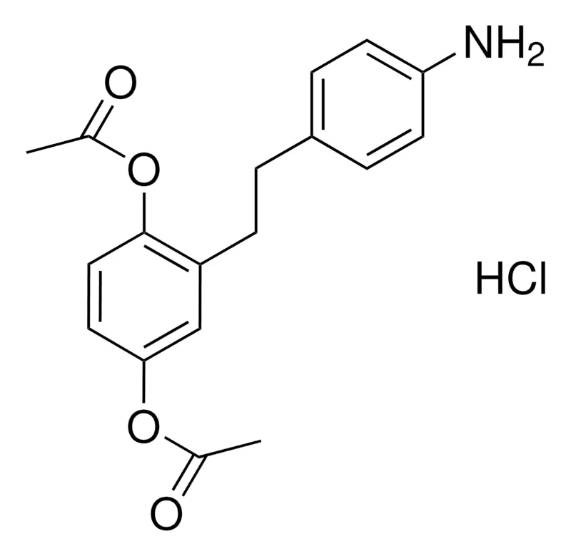 Sigma-Aldrich 1-(4-AMINOPHENYL)-2-(2,5-DIACETOXYPHENYL)ETHANE HYDROCHLORIDE,AldrichCPR