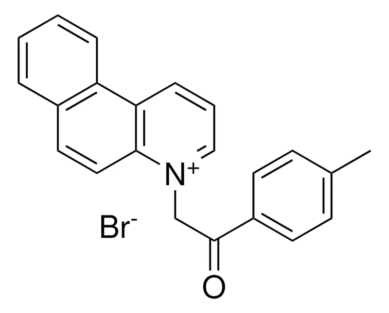Sigma-Aldrich 4-(2-(4-METHYLPHENYL)-2-OXOETHYL)BENZO(F)QUINOLINIUM BROMIDE,AldrichCPR