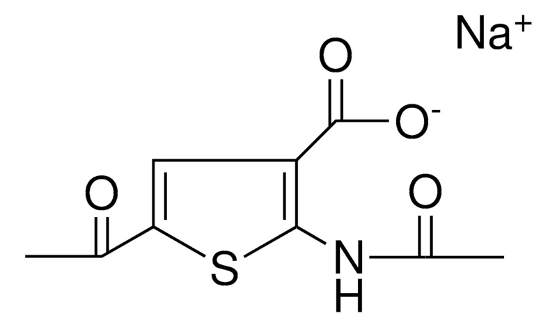 Sigma-Aldrich 2-ACETAMIDO-5-ACETYL-3-THIOPHENECARBOXYLIC ACID, SODIUM SALT,AldrichCPR