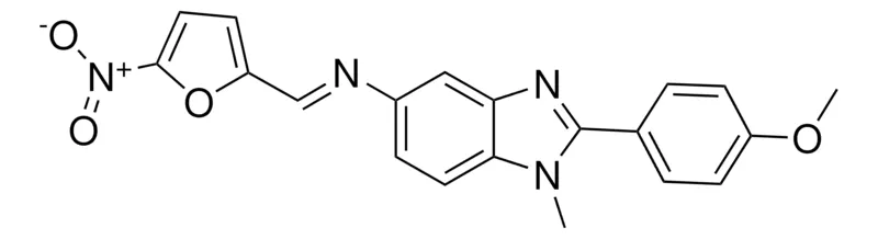 Sigma-Aldrich N-(2-(4-METHOXYPHENYL)-1-METHYL-1H-BENZIMIDAZOL-5-YL)-N-((5-NITRO-2-FURYL)METHYLIDENE)AMINE，AldrichCPR