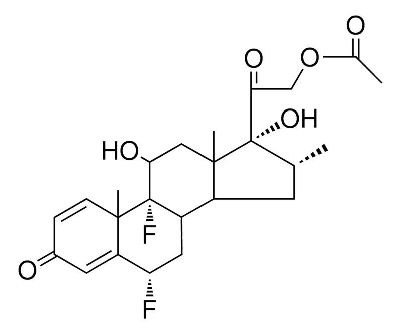 Sigma-Aldrich 6-A,9-A-DI-F-11-BETA,17-A-DI-HO-16-A-ME-3,20-DIOXOPREGNA-1,4-DIENE-21-YL ACETATE,AldrichCPR