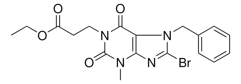 Sigma-Aldrich 3-(7-BZL-8-BR-3-ME-2,6-DIOXO-2,3,6,7-4H-PURIN-1-YL)-PROPIONIC ACID ETHYL ESTER，AldrichCPR