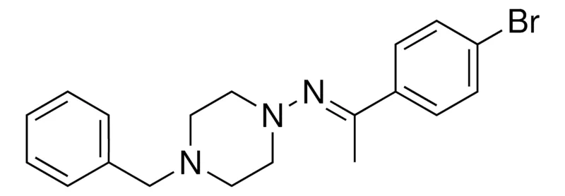 Sigma-Aldrich (4-BENZYL-PIPERAZIN-1-YL)-(1-(4-BROMO-PHENYL)-ETHYLIDENE)-AMINE,AldrichCPR
