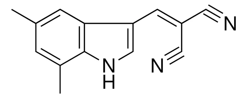 Sigma-Aldrich 2-(5,7-DIMETHYL-1H-INDOL-3-YLMETHYLENE)-MALONONITRILE,AldrichCPR